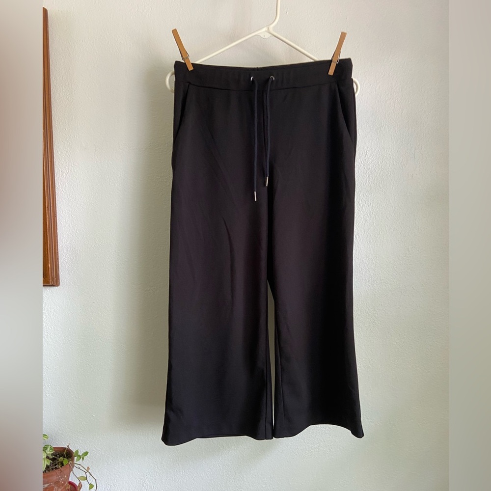 Anne Klein Pull On Wide Leg Pants - Small